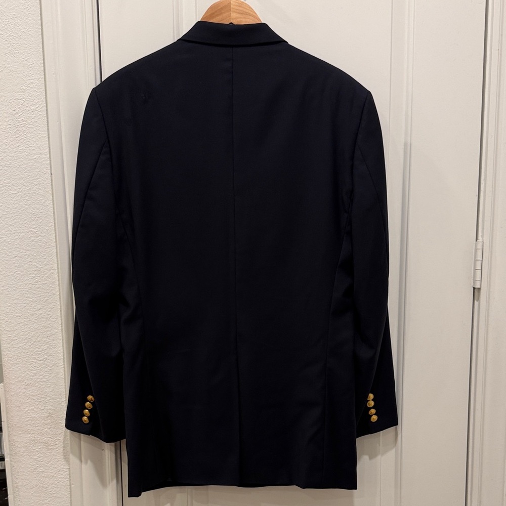 Ralph Lauren Navy Blazer with Gold Buttons - Picture 16 of 16